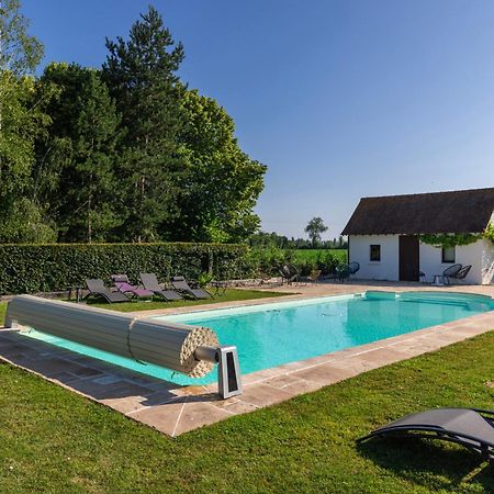 Bagatelle Avec Jardin Et Piscine Chauffee Villa Bieville-en-Auge Exterior photo